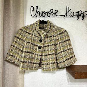 Gianni Bini - Tweed Mini Coat - Size S